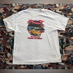 Vintage 2005 Men’s Heartbeat Of The Ozark’s Classic Car Shown Graphic Shirt